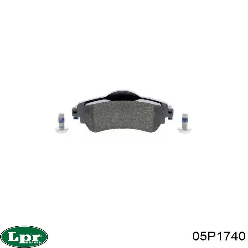 Купить 05P1740 LPR Колодки тормозные