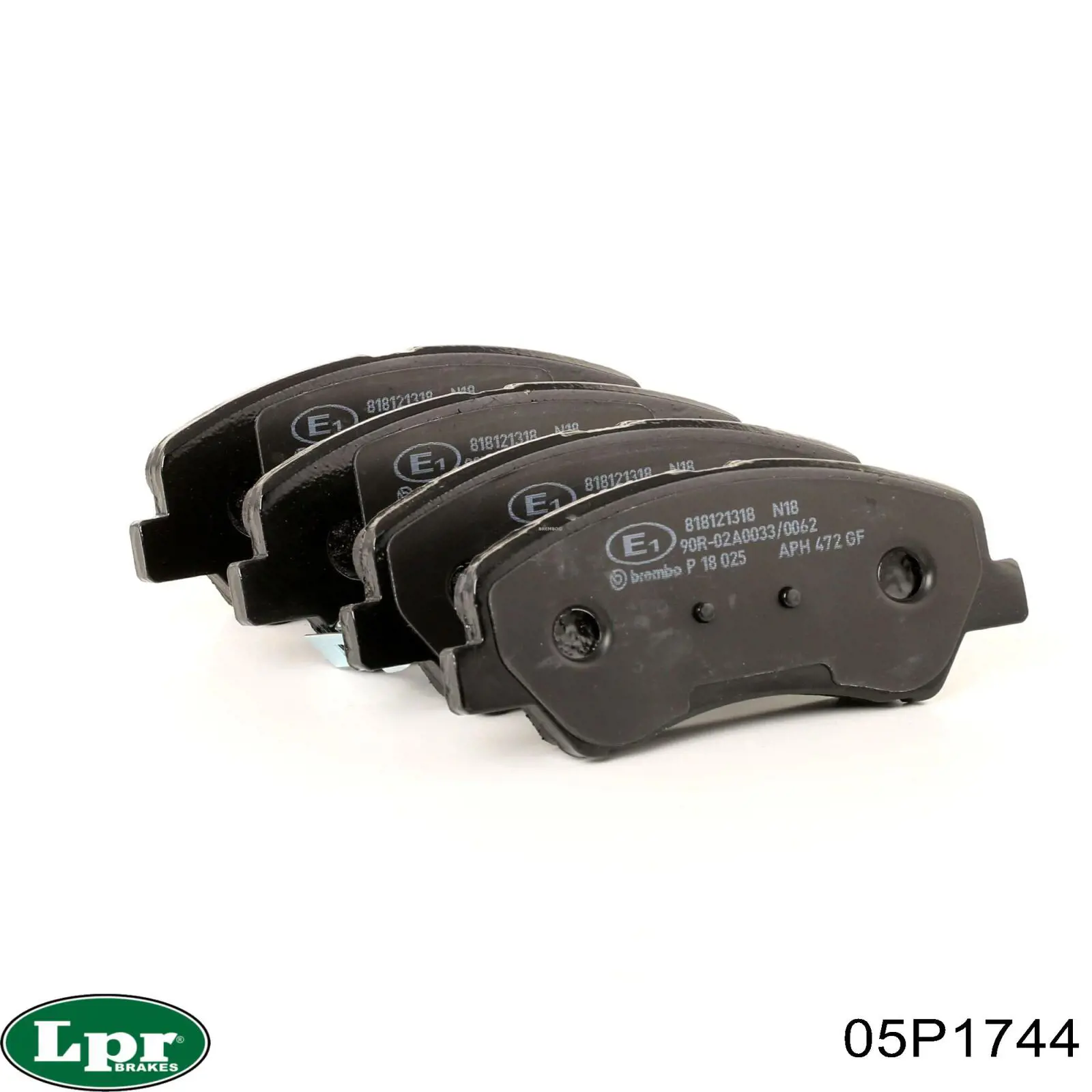 Тормозные колодки LPR 05P1744