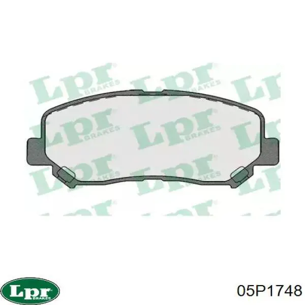 05P1748 LPR Колодки передние