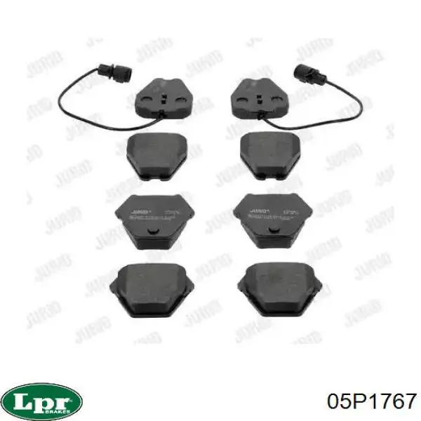 Колодки LPR 05P1767 цена, от 35.26 USD