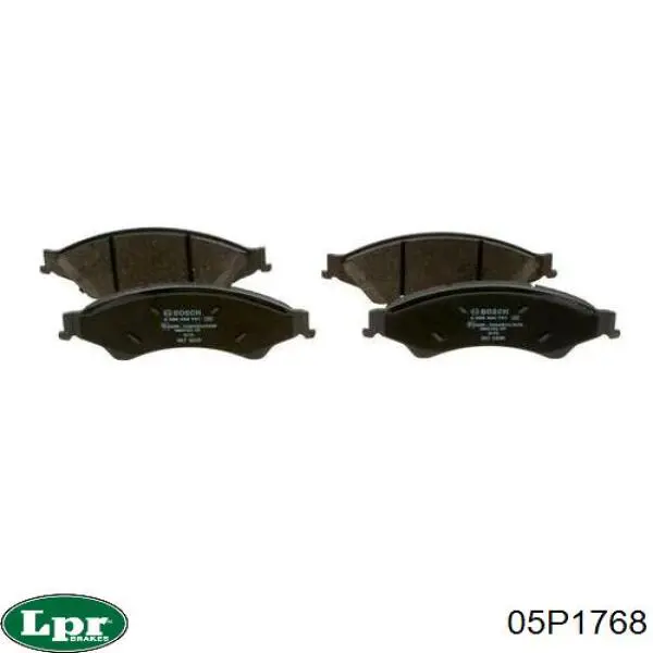 05P1768 LPR Колодки передние