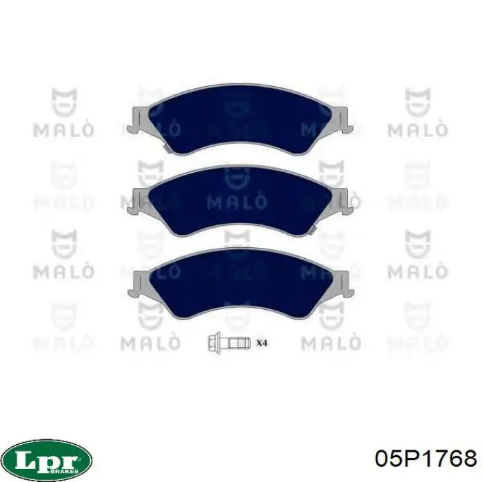 Колодки LPR 05P1768 цена, от 26.68 USD
