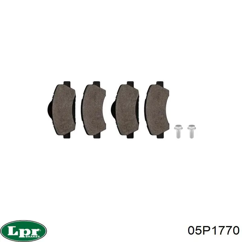 05P1770 LPR Колодки передние