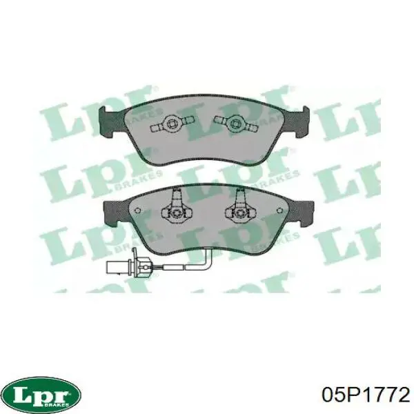 Колодки LPR 05P1772 цена, от 49.26 USD