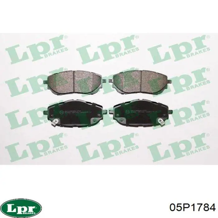 Колодки LPR 05P1784 цена, от 29.97 USD