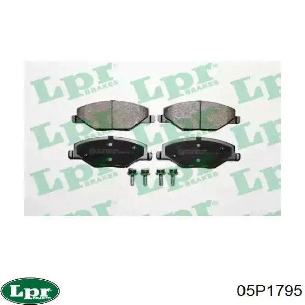 Тормозные колодки LPR 05P1795