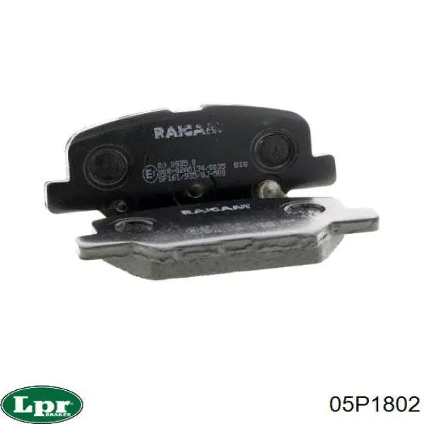 Колодки дисковые  LPR 05P1802 цена, от 18.97 USD