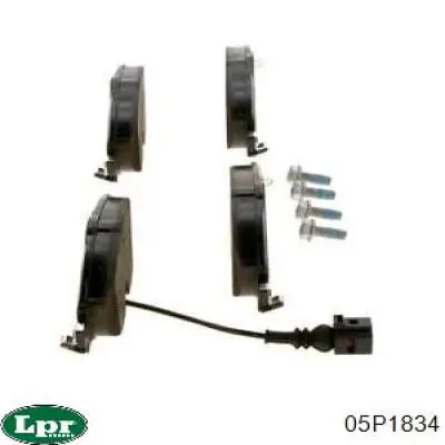 Колодки LPR 05P1834 цена, от 34.60 USD