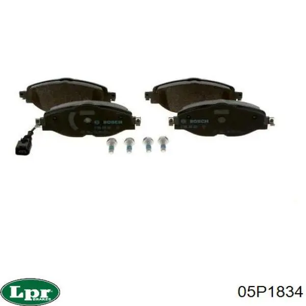 Тормозные колодки LPR 05P1834