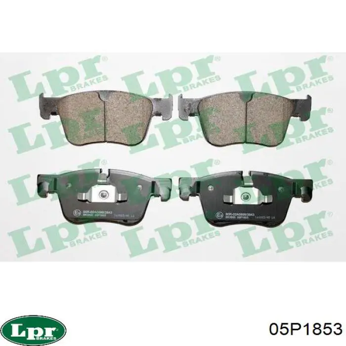 Колодки LPR 05P1853 цена, от 43.55 USD