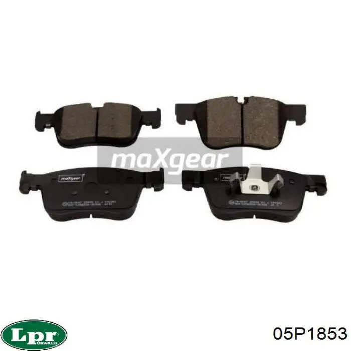Купить 05P1853 LPR Колодки тормозные