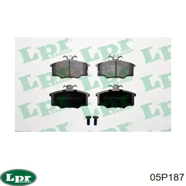 Колодки LPR 05P187 цена, от 12.79 USD