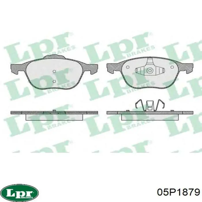 05P1879 LPR Колодки передние