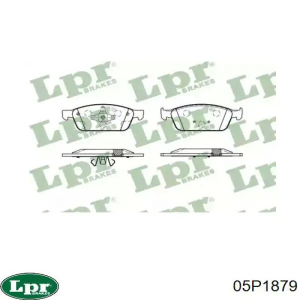 Колодки LPR 05P1879 цена, от 27.67 USD