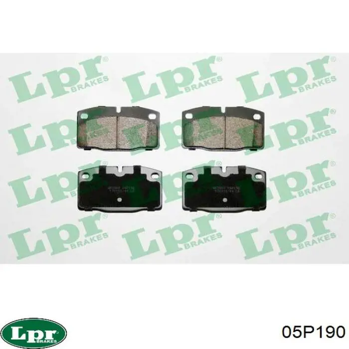 Тормозные колодки LPR 05P190