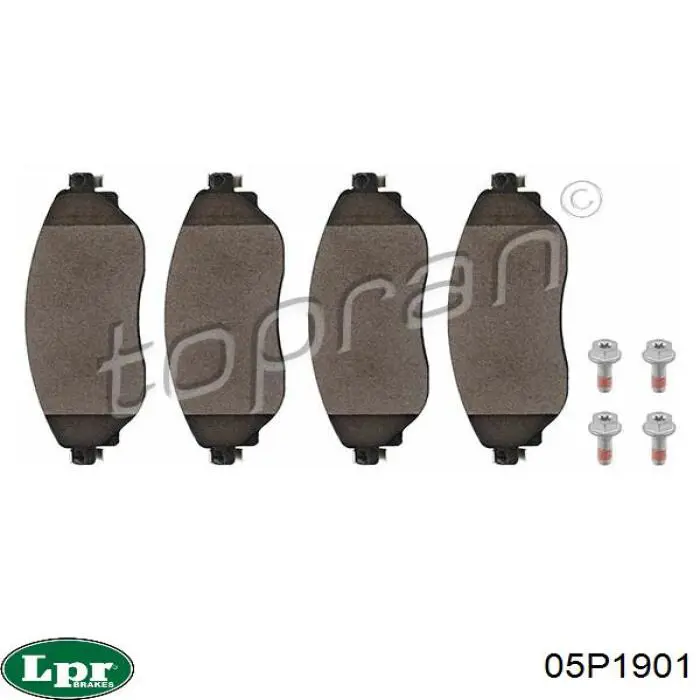 Колодки LPR 05P1901 цена, от 29.37 USD