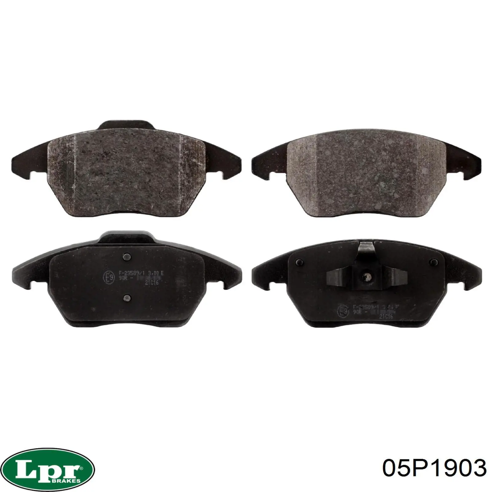 Купить 05P1903 LPR Колодки тормозные