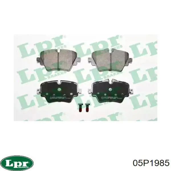 Колодки LPR 05P1985 цена, от 28.34 USD