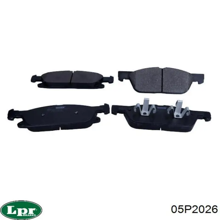 Передние тормозные колодки 05P2026 LPR