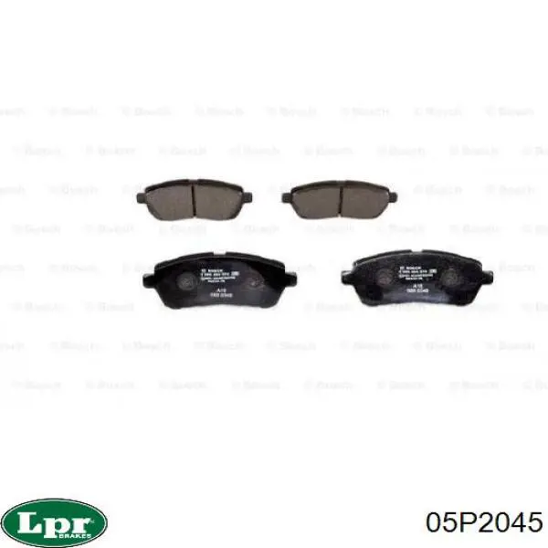 05P2045 LPR Колодки передние