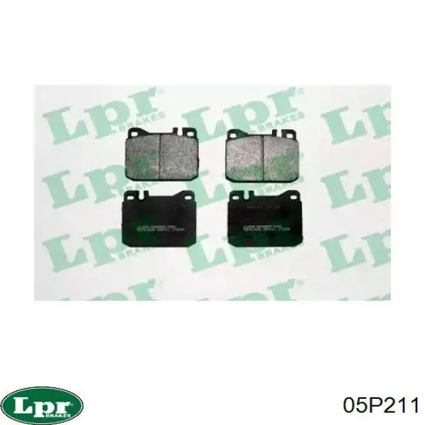 Тормозные колодки LPR 05P211