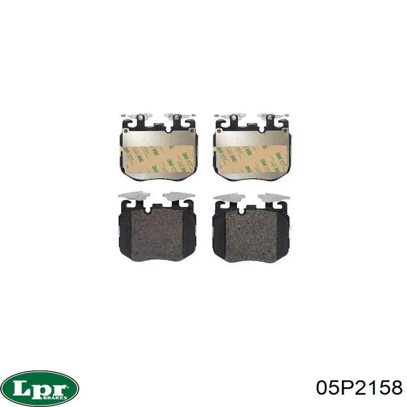 Тормозные колодки LPR 05P2158