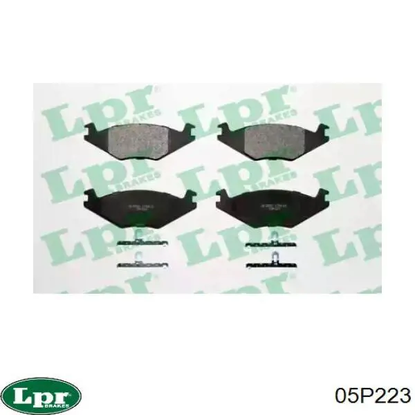 Тормозные колодки LPR 05P223