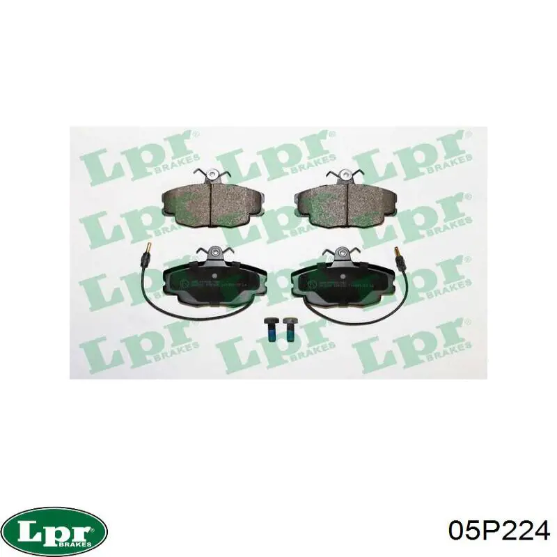 Купить 05P224 LPR Колодки тормозные