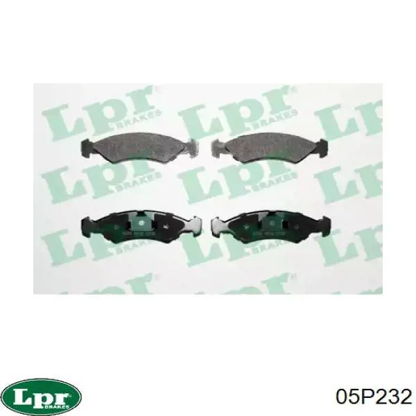 Тормозные колодки LPR 05P232