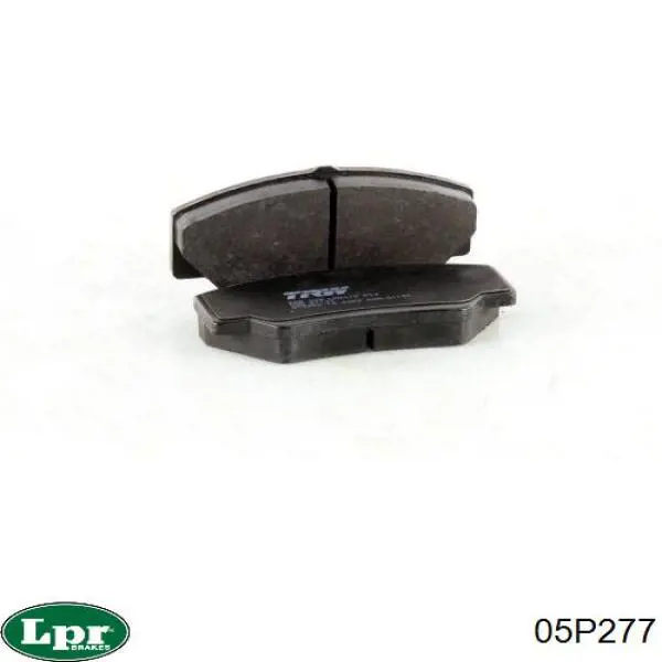 Купить 05P277 LPR Колодки тормозные
