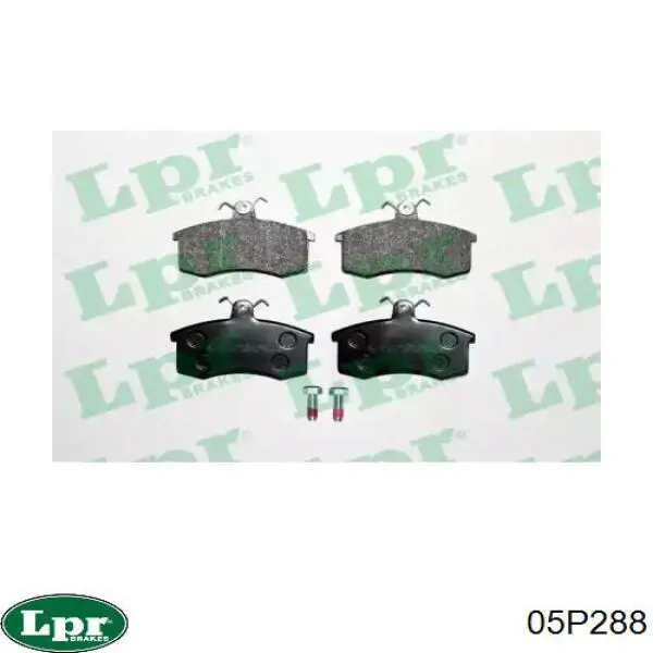 Колодки LPR 05P288 цена, от 10.19 USD