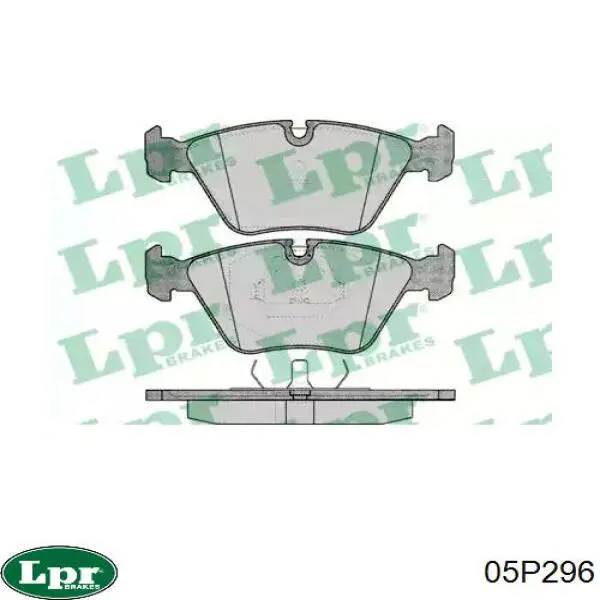 Тормозные колодки LPR 05P296