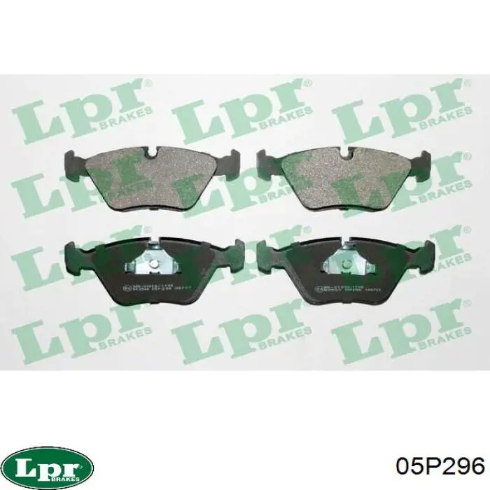 Купить 05P296 LPR Колодки тормозные