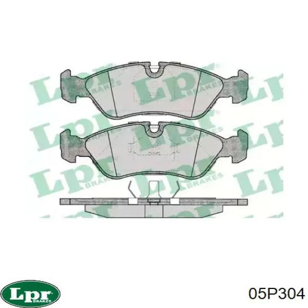 Колодки LPR 05P304 цена, от 12.68 USD