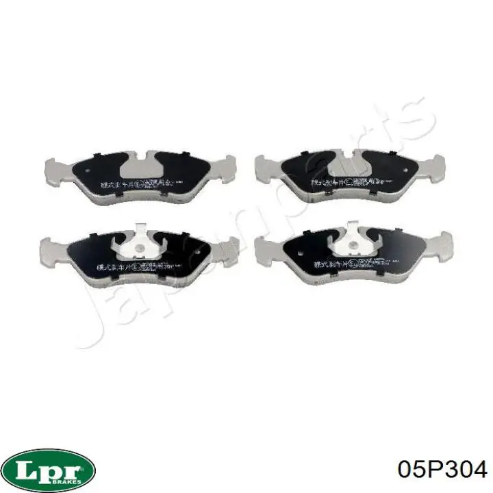 Передние тормозные колодки 05P304 LPR