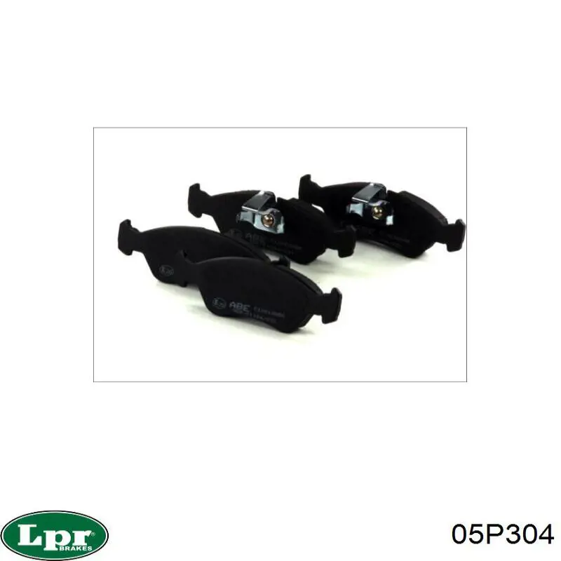 Купить 05P304 LPR Колодки тормозные