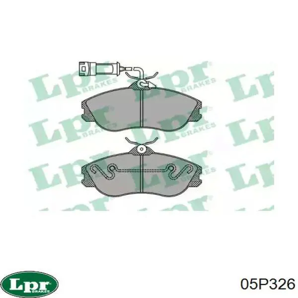 Тормозные колодки LPR 05P326