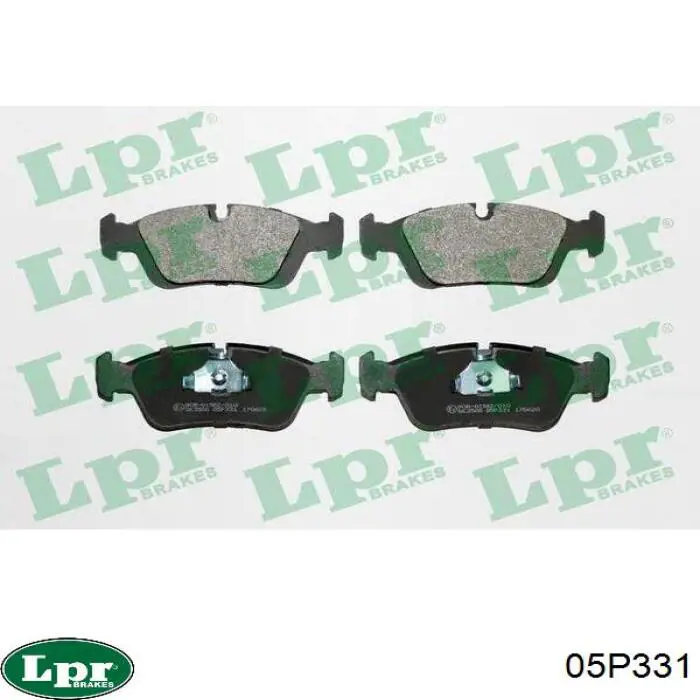 Передние тормозные колодки 05P331 LPR