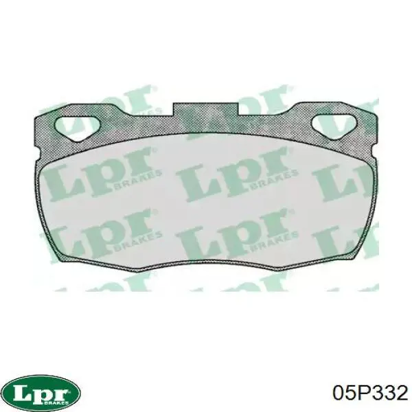 Купить 05P332 LPR Колодки тормозные