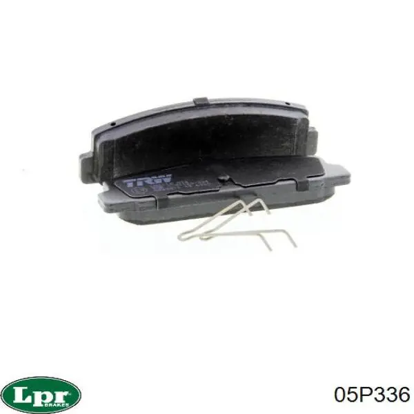 05P336 LPR Колодки тормозные дисковые комплект