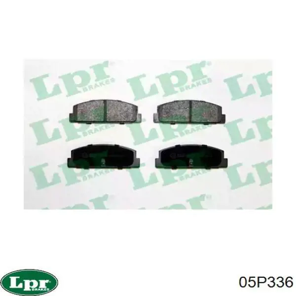 Колодки дисковые  LPR 05P336 цена, от 11.74 USD