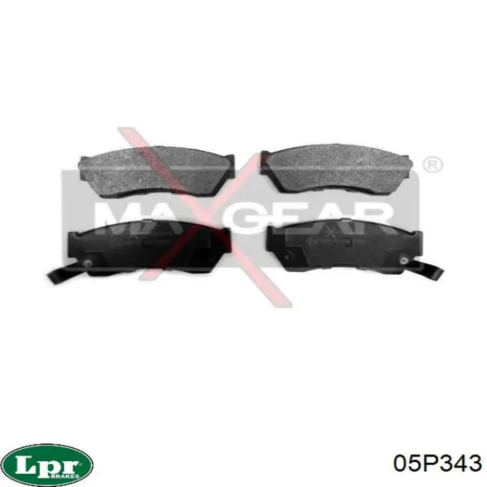 Тормозные колодки LPR 05P343