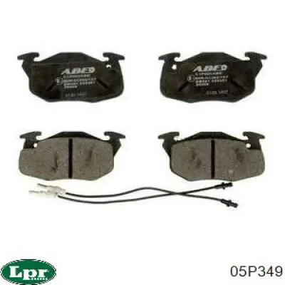 Купить 05P349 LPR Колодки тормозные