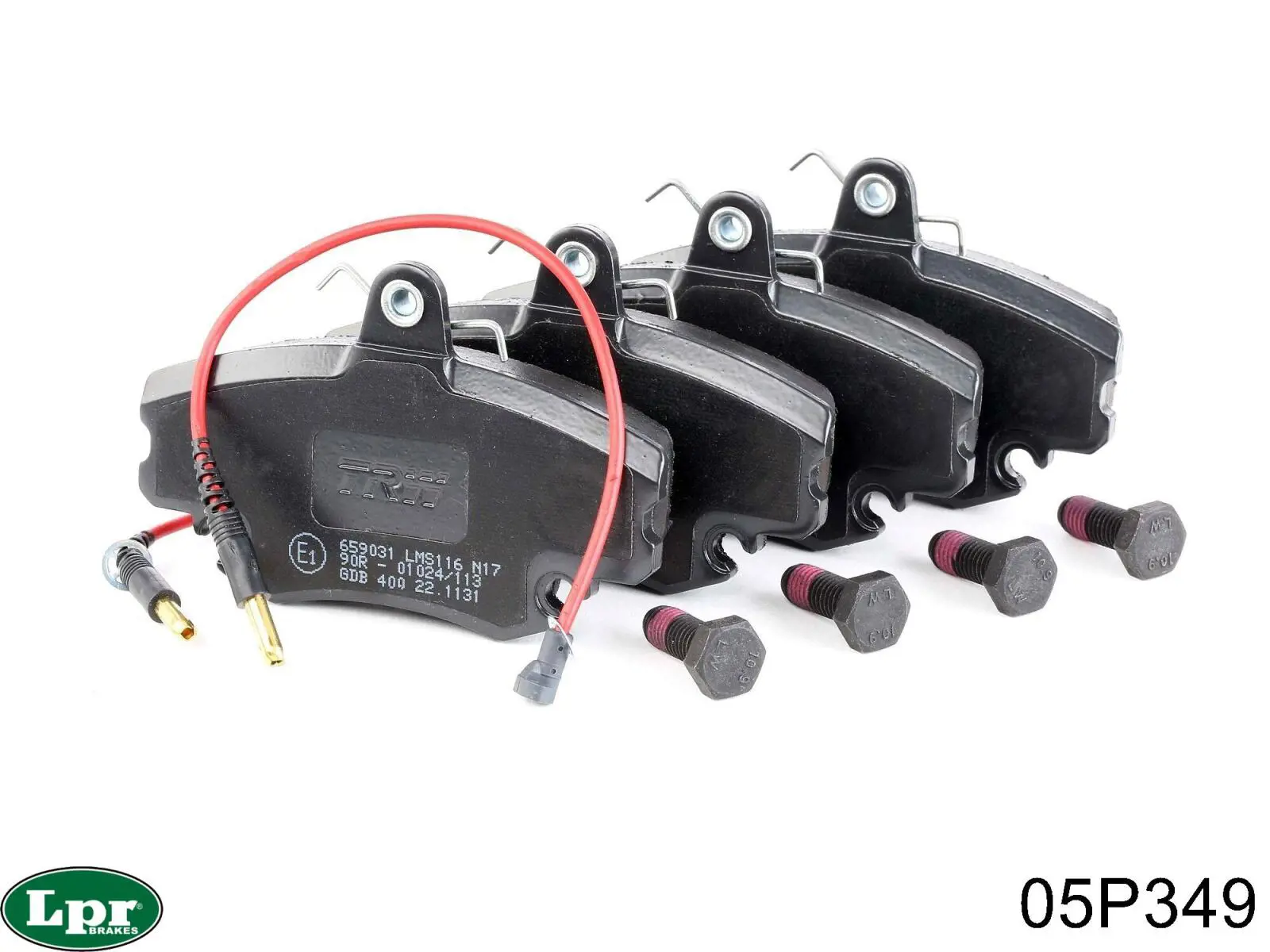 05P349 LPR Колодки передние