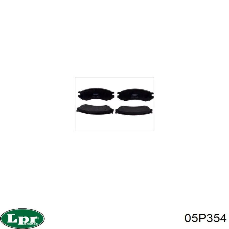 Колодки LPR 05P354 цена, от 11.81 USD