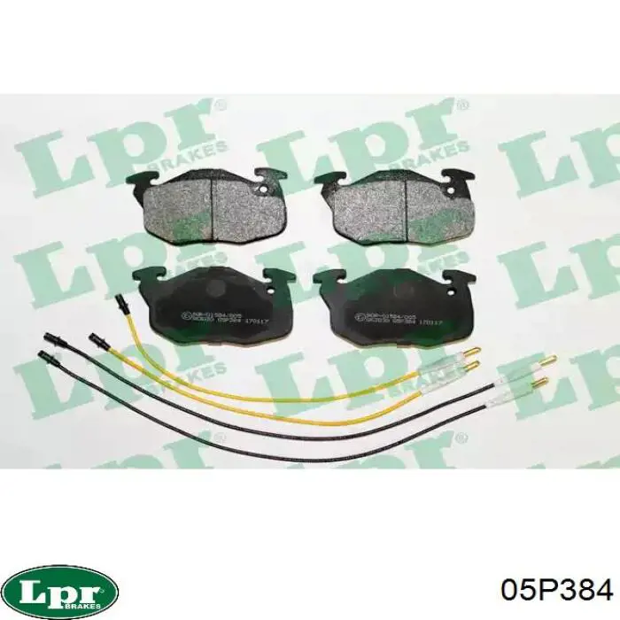 Колодки LPR 05P384 цена, от 15.37 USD