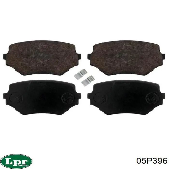 Тормозные колодки LPR 05P396