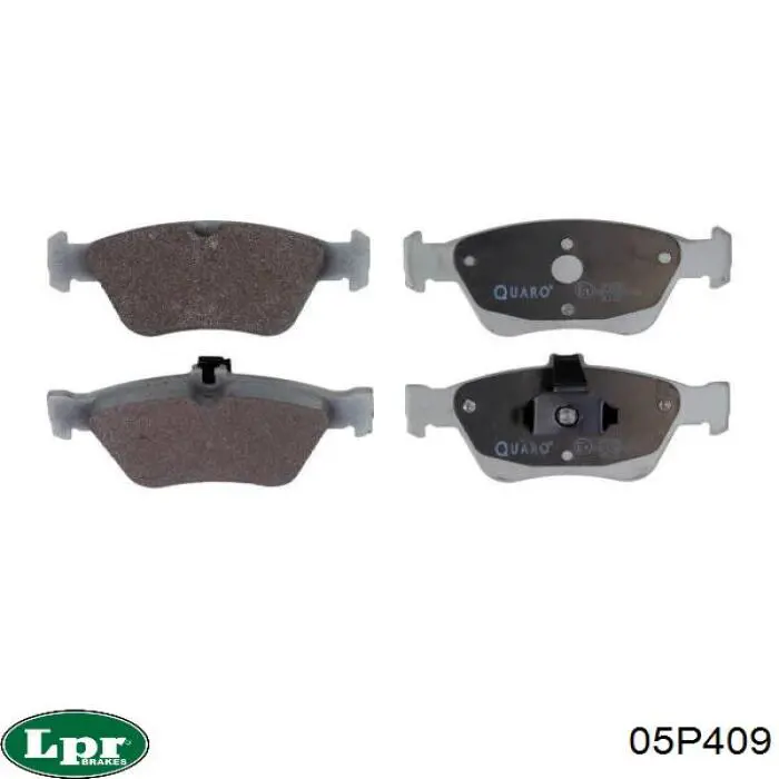 Тормозные колодки LPR 05P409