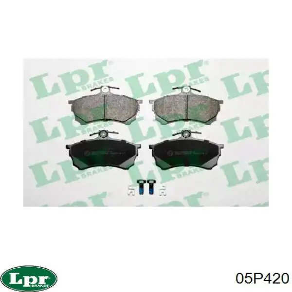 Купить 05P420 LPR Колодки тормозные