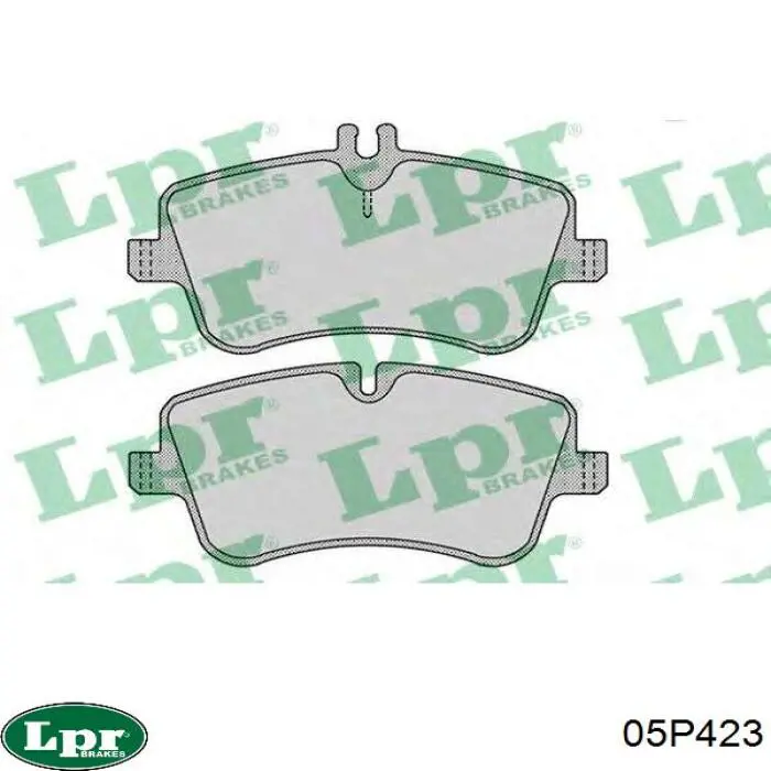 Купить 05P423 LPR Колодки тормозные